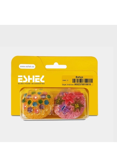 Eshel Maket Bahçe--5×28 Cm--2 Li