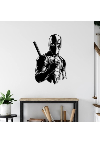 Deadpool Metal Duvar Dekoru