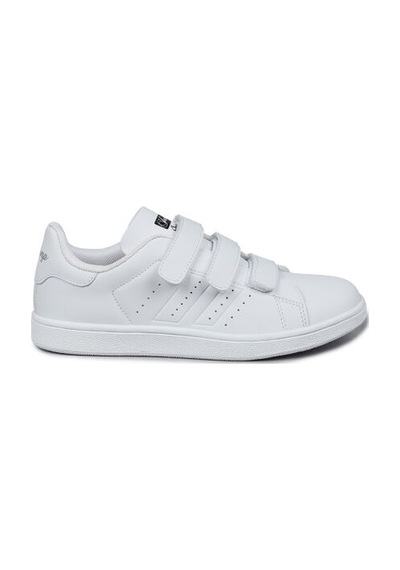 Jump 28711 Cırtlı Unisex Spor Ayakkabı Beyaz Beyaz