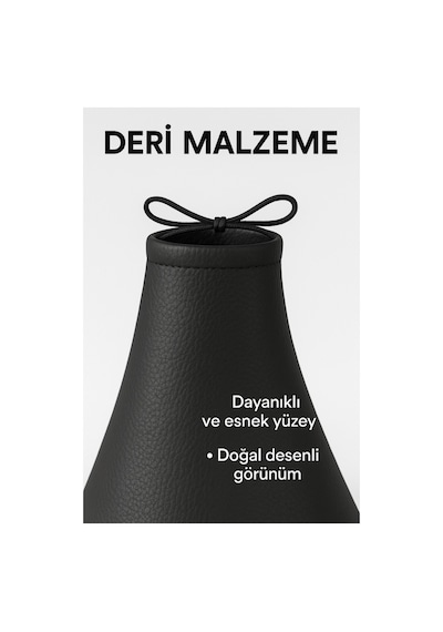 Suzuki Manuel Vites Körüğü Siyah Deri Sarı Dikiş Uyumlu Diğer