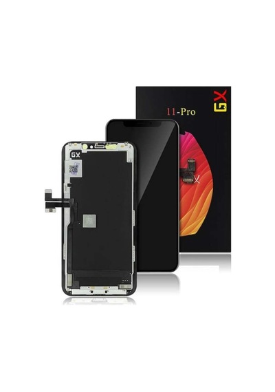 Ren.ga.renk İphone 11 Pro Uyumlu Ekran Dokunmatik Gx Oled Siyah Rengaren