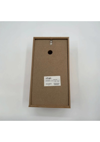 Bambu Fincan Rafı, Bambu Bardaklık 35cm Açık Bej