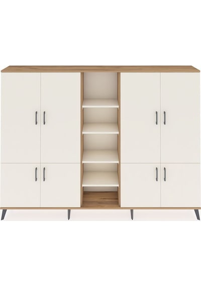 Arges Dolap 14 Raflı 8 Kapaklı 220x30x163 Çam-aytaşı Aytası - Atlas Çam Arges Dolap 14 Raflı 8 Kapaklı 220x30x163 Çam-aytaşı Aytası - Atlas Çam