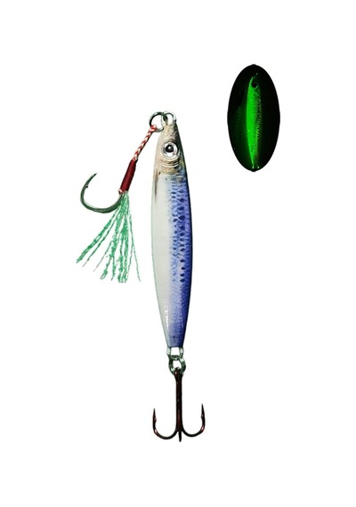 S.f. Jig Sardalya 34g - Sahte Yem Kaşık Rapala -glow Jig Yem