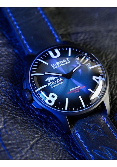U-boat 9180 Erkek Kol Saati Siyah