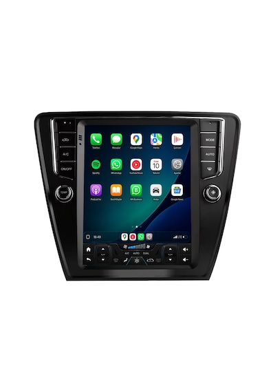 Skoda Octavia 2013-2019 Tesla Android Multimedya Carplay Android Auto Navigasyon 4gb Ram 64gb 9.7''