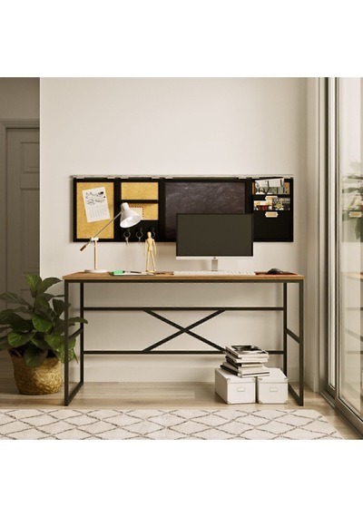 Atlantis 120cm Metal Çalışma Masası Atl24-a Çam Atlantik Çam Atlantis 120cm Metal Çalışma Masası Atl24-a Çam Atlantik Çam