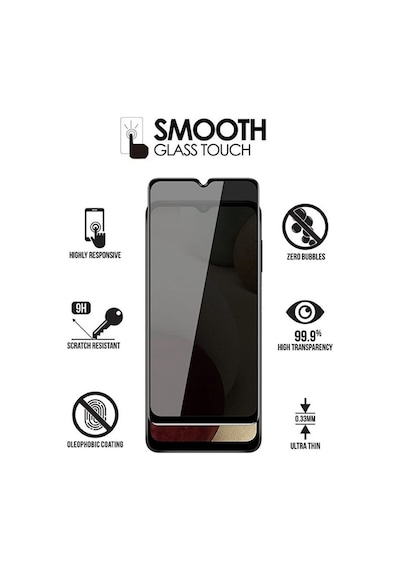 Realme Note 80 Uyumlu Hayalet Ekran Koruyucu 6D Kırılmaz Cam - Extra Darbe Korumalı -Tam Kaplar