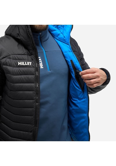 Millet Evole Lt 700 Hm Kapşonlu Kaztüyü Ceket Mıv10559 N0247 Siyah