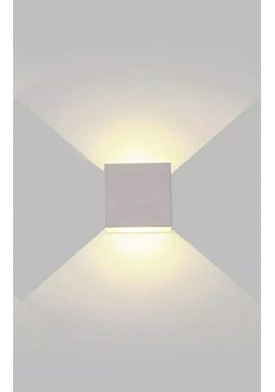 Demet Habek Mylıghts Modern Cıft Yonlu Led Aplık Metal Govde G9 G Siyah