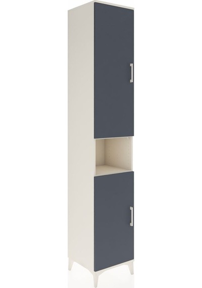Hyperion Dolap 7 Raflı 2 Kapaklı 44x44x243 Aytaşı-antrasit Aytaşı Hyperion Dolap 7 Raflı 2 Kapaklı 44x44x243 Aytaşı-antrasit Aytaşı