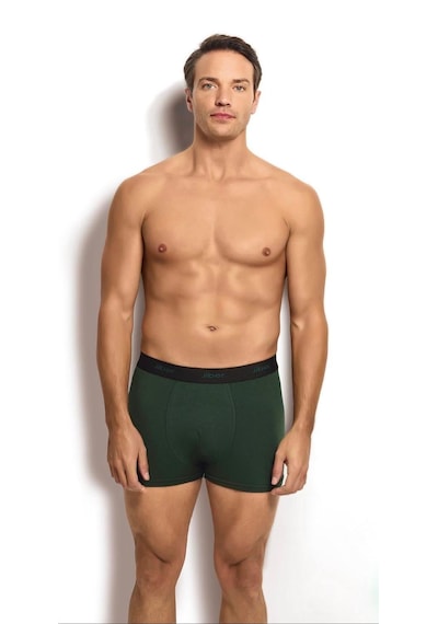 Jiber Erkek Modal Boxer 6 Adet-321 Yeşil