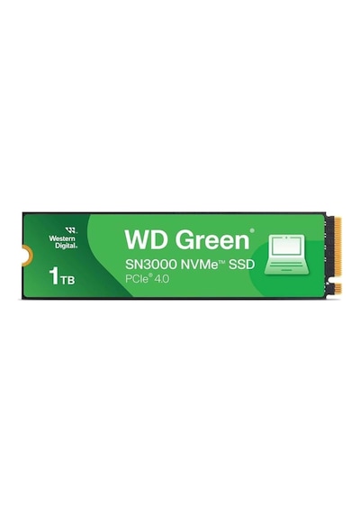 1tb Green Sn3000 Wds100t4g0e-00cps0 5000-4200mb/s M2 Nvme Gen4 Disk