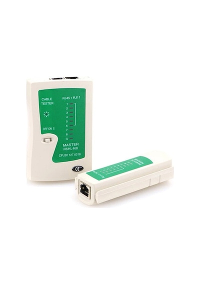 Kablo Test Cihazı İnternet Kablosu Test Cihazı Telefon Kablosu Test Cihazı Rj45 Tester Rj11 Tester