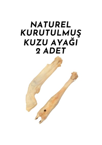 Köpek Ödülü Kuzu Ayak Paça 2'li