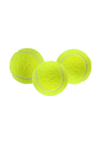 Tenis Topu 3 Lü Çok Renkli