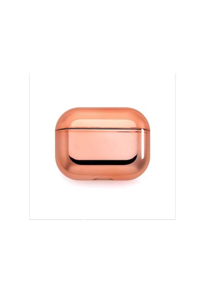 Apple Uyumlu AirPods 3. Nesil Kılıf Zore Airbag 08 Silikon-Rose gold Rose gold