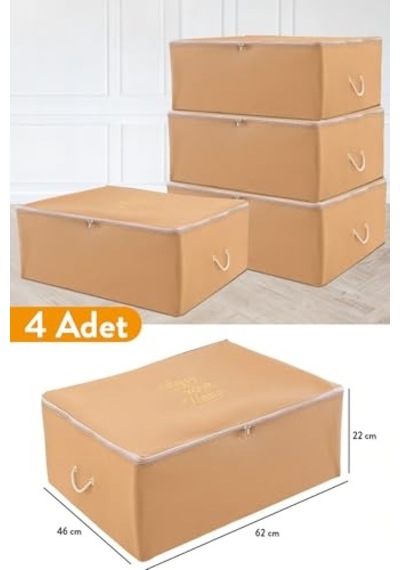 Tr Adet - Büyük Boy Altı Taba Hurç 62 X 46 X 22 Cm Diğer