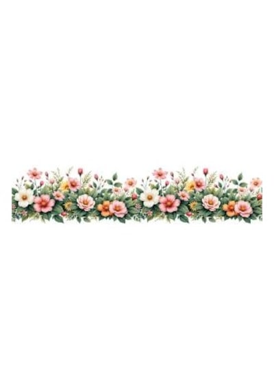 Ütü İle Bordür Rub On Transfer Kağıdı 150cm Rk223