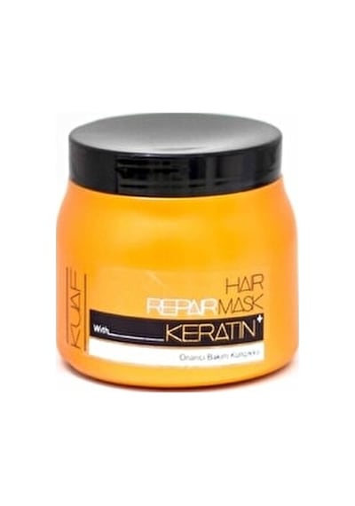 Kuaf Tuzsuz Şampuan 1 L Keratin Saç Maskesi 500 ML