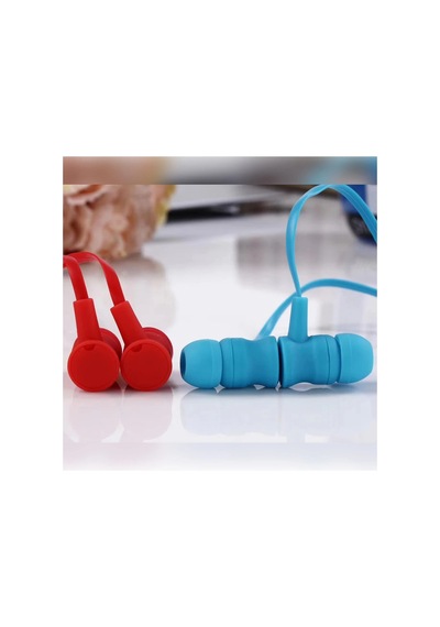 Karler Bass Kr-207 Mıknatıslı Kablolu Kulaklık - Mavi Diğer