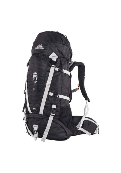 Quickup Hiking Sırt Çantası 65 Litre-siyah Siyah