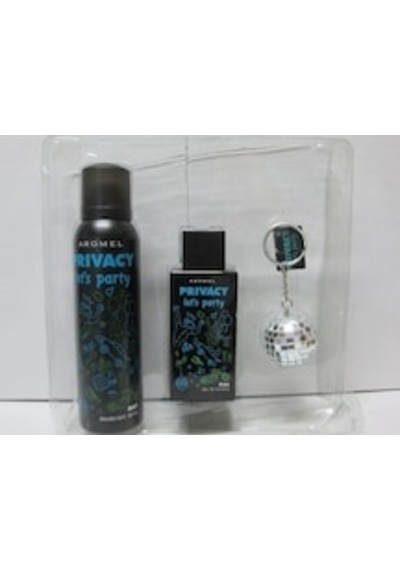 Privacy Parfüm Let'S Party Erkek Parfüm 100 ML + Deodorant + Anahtarlık
