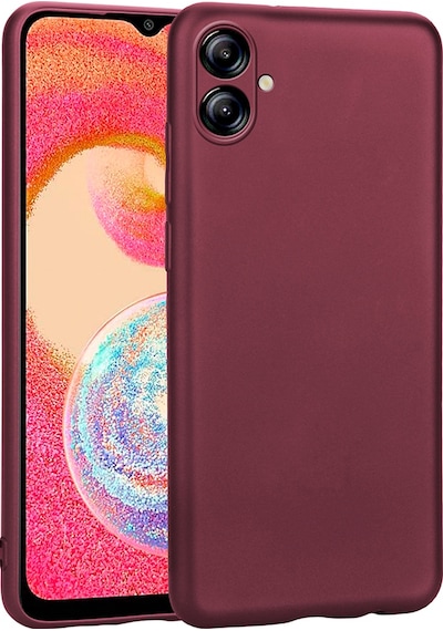 Galaxy Uyumlu A07 Kılıf Zore Premier Silikon Kapak - Mürdüm Mürdüm