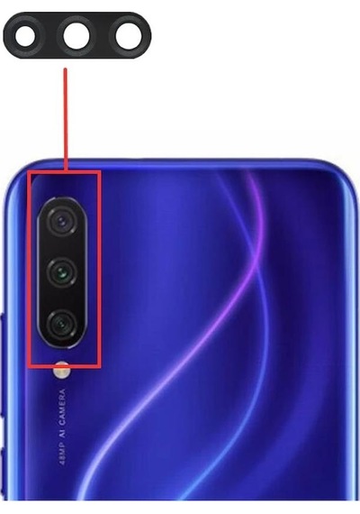 Xiaomi Mi A3 İle Uyumlu Kamera Camı