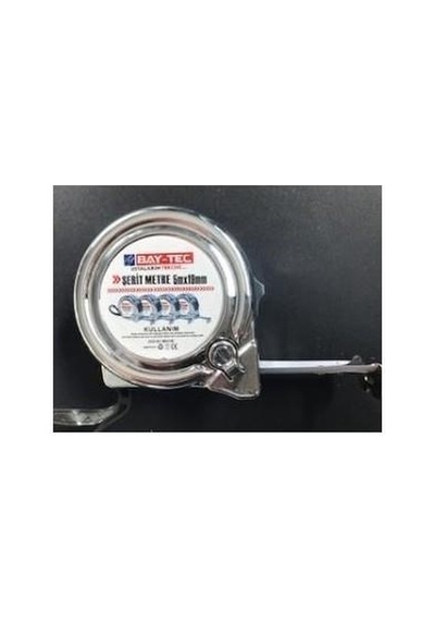 Bay-tec 5 Metre 19 Mm Krom Şerit Metre
