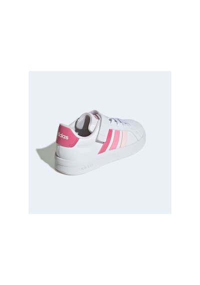 Adidas Grand Court 3.0 El C Unisex Çocuk Sneaker Kj4370 Beyaz
