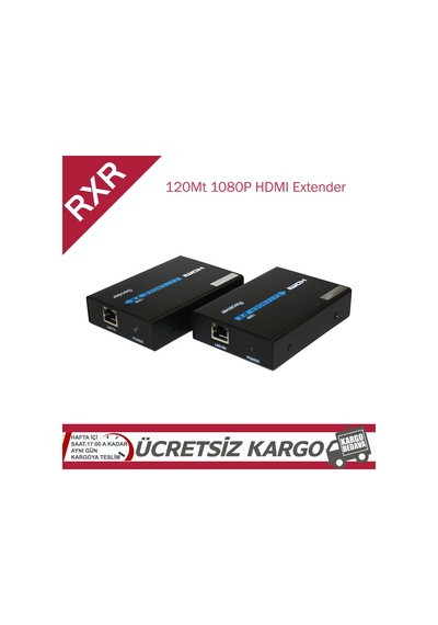 120Mt Hd 1080P Cat5-Cat6 Üzerinden Hdmi Görüntü Aktarıcı