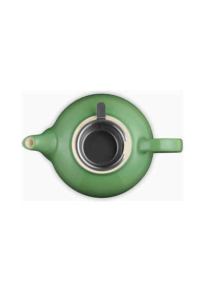 Le Creuset Paslanmaz Çelik Süzgeçli Seramik Çaydanlık, 1.3l Yeşil