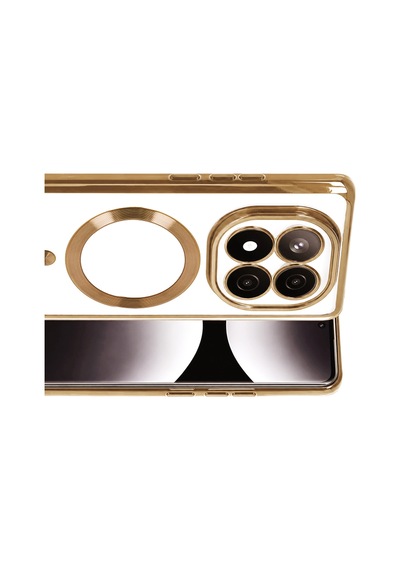 Newface - 100 - Xiaomi Redmi Note 15 Pro Plus 5g Kross Magneticsafe Kapak - Glblseme - - Gold