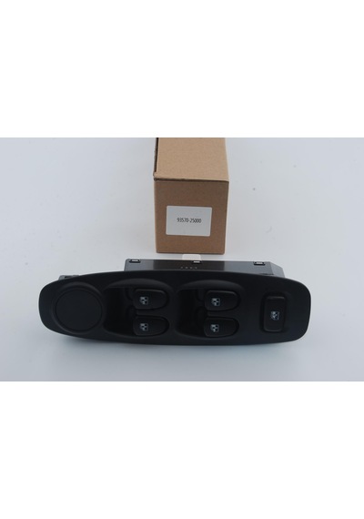 Nord Cam Açma Düğmesi Ön Sol Gri 4+1 Hyundai Accent 2000-2002 Uyumlu 9357025000pk