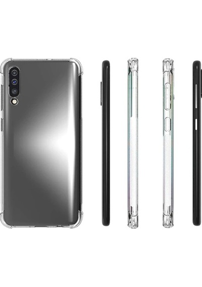 Ally Sm Galaxy Uyumlu A50/a50s/a30s Anti-drop Darbe Emici Silikon Kılıf- 5775 Şeffaf