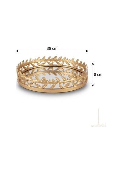 Palmiye Tepsi 40 Cm Eskitme