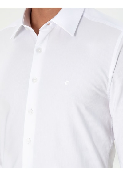 Pierre Cardin Erkek Beyaz Gömlek Desenli 50292264-vr013