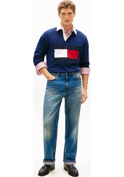 Tommy Hilfiger Erkek Sweatshirt Mw0mw43067 Çok Renkli