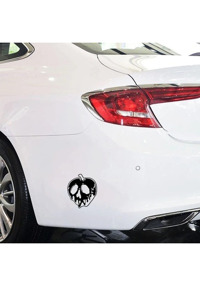 Halloween Cadılar Bayramı Araba Sticker 16CM Siyah Renk b