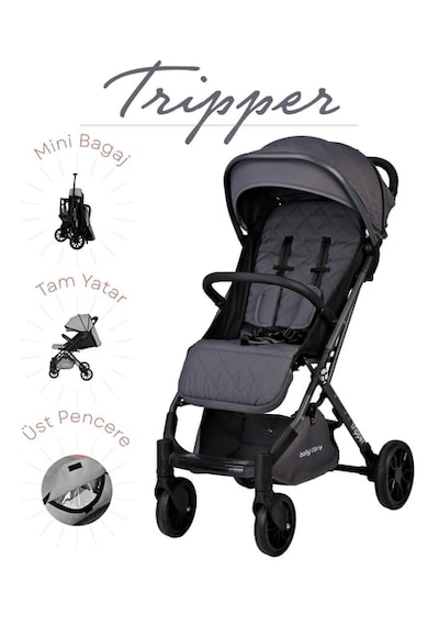 Baby Care Tripper Kabin Tipi Bebek Arabası-antrasit Bc-270-f