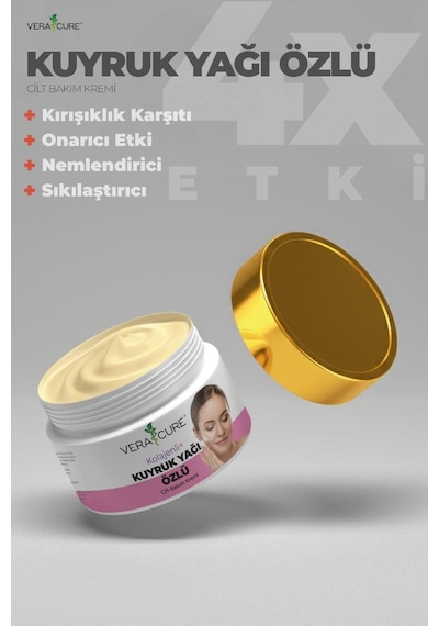 Vera Cure Kolajenli Kuyruk Yağı Kremi 50 ML