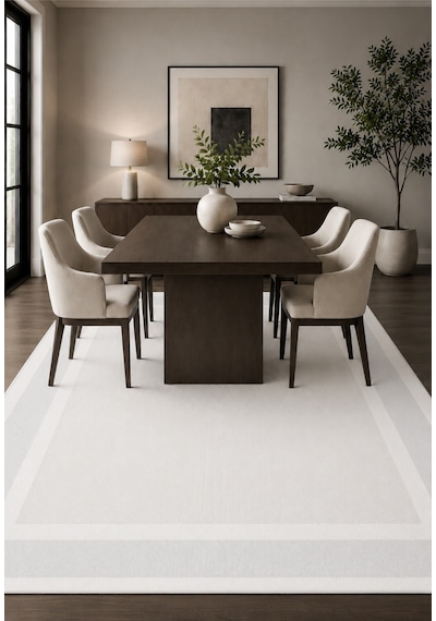 Modern Sisal 8001 Beyaz Leke Tutmayan Kaymaz Taban Salon Mutfak Koridor Balkon Halısı