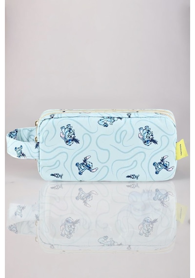 X Dekomus Lisanslı Stitch "cuddle Dream Collection" Kalem Çantası Dekomus Cep Defteri Hediyeli 124-Pembe