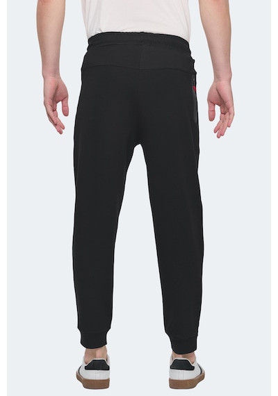 Slazenger Ofer In Erkek Fermuar Cepli Siyah Eşofman Altı Siyah