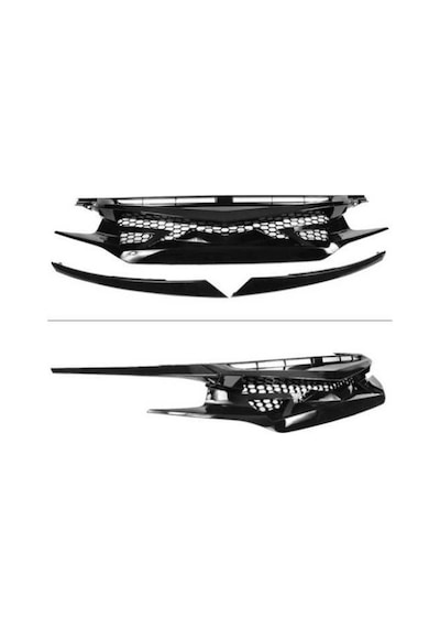 Çmk Honda Civic Fc5 2016-2020 Ön Panjur Jdm Stil