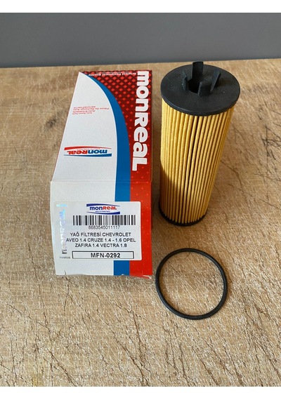 Monreal Mfn-0292 Yağ Filtresi Aveo 1.4 Cruze 1.4-1.6 Zafıra 1.4 Vectra 1.6 İnsignia A-b 55589295 B16 Motor