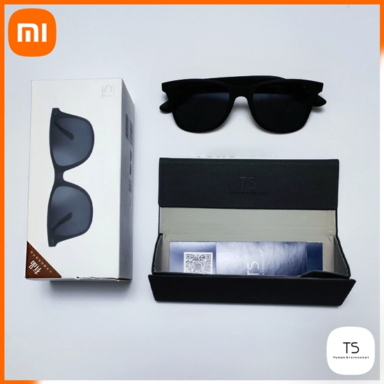 Xiaomi Ts Traveler Polarize Güneş Gözlüğü Uv400 Tr90 Tac Lens Siyah Çerçeve Unisex Uva Ve Uvb Koruma Str004-0120