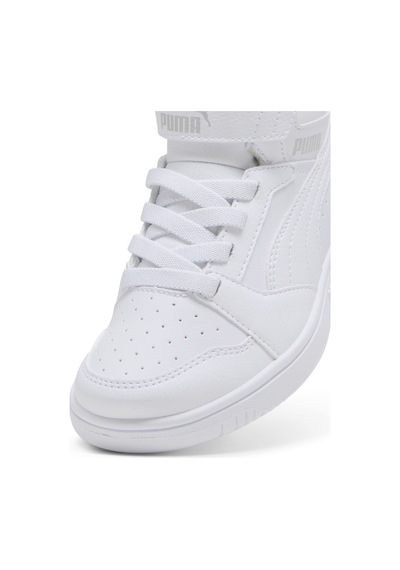 Puma Rebound V6 Mid Ac Ps Çocuk Spor Ayakkabı 39383205 Beyaz