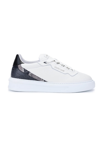 Roberto Cavalli Erkek Hakiki Deri Beyaz Sneakers & Spor Ayakkabı 780 27777 Erk Ayk Y25 Bıanco Beyaz